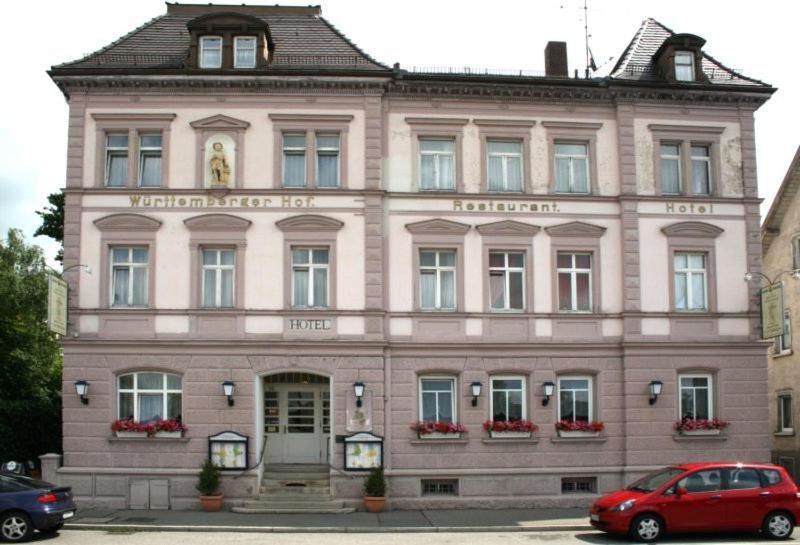 Komforthotel-Restaurant Württemberger Hof Bad Saulgau Exterior foto